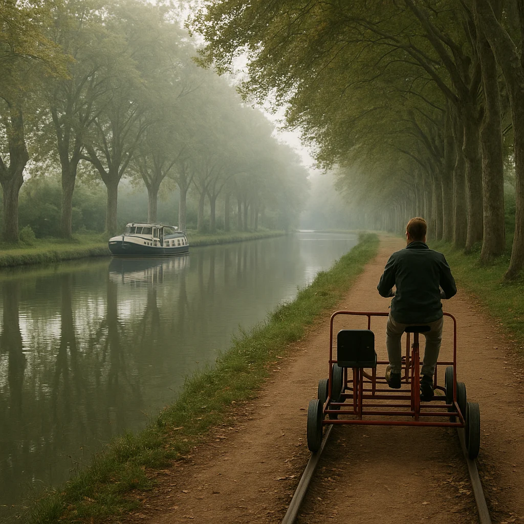 V&eacute;lorail du canal du midi