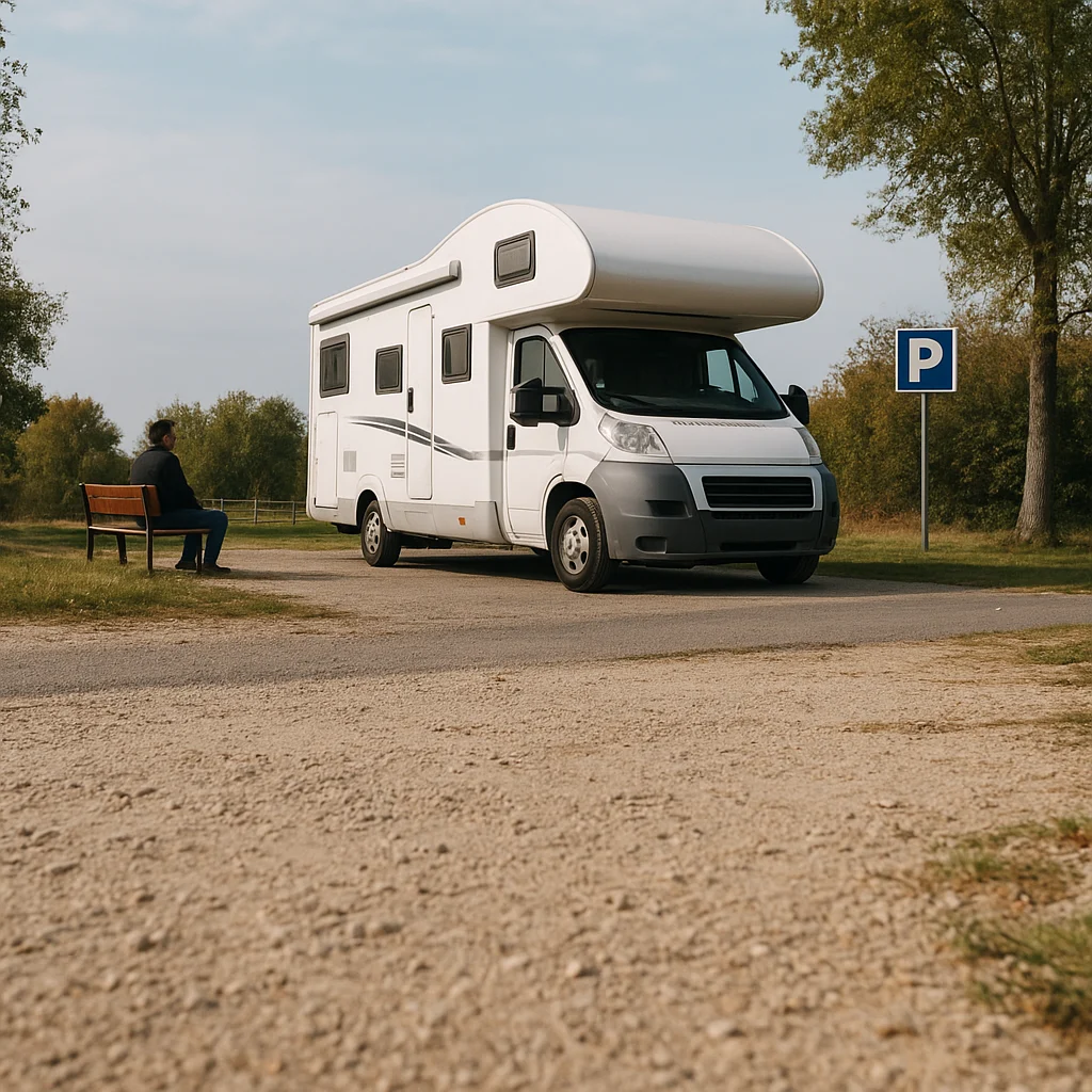 aire camping car bram